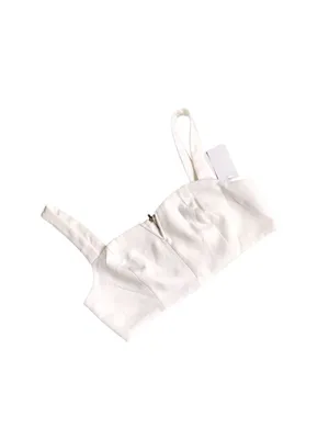 NWT Cider White Crop Top thumbnail 3