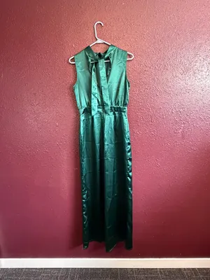 Lulus miami Dark Green Jumpsuit Small thumbnail 7