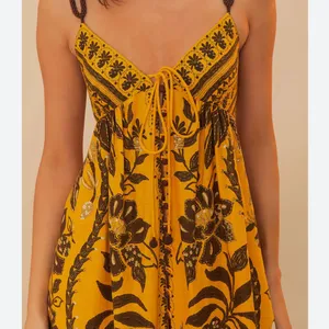 Farm Rio Golden Oasis Dress thumbnail 3
