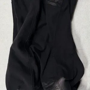 Alo Yoga Moto Leggings Women’s Medium Black Mesh Paneled High Rise Activewear thumbnail 6