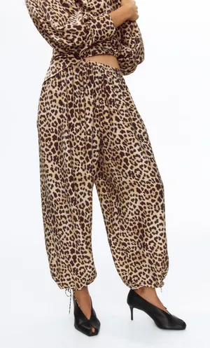 H&M Leopard Pants thumbnail 1