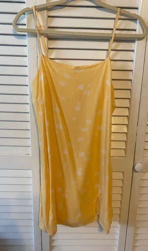 Yellow Mini Dress thumbnail 1