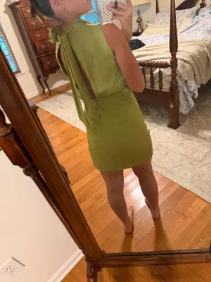 Green Hello Molly Mini Dress thumbnail 2