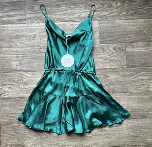 Princess Polly The Lia Mini Dress Jade thumbnail 5