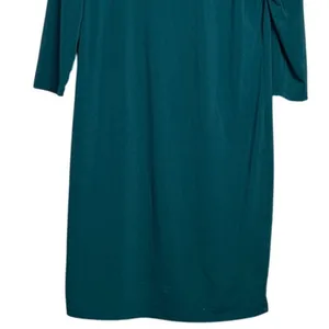 Rosie Pope Audra Maternity 3/4 Sleeves Mini Dress Scoop Back Back XS Ocean thumbnail 3