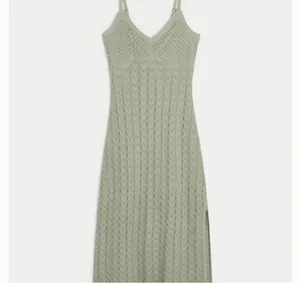 Hollister green knit maxi dress thumbnail 3