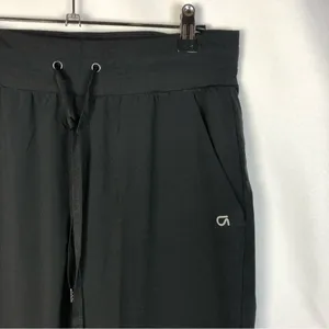 Gap Fit Black Mid Rise Cuff Tapered Leg Athletic Jogger Pants XS‎ thumbnail 4