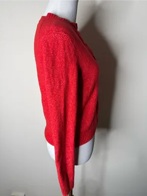 Kimchi Blue Urban Outfitters Red Cardigan thumbnail 3