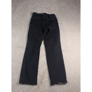 good american good legs straight jeans black 10/30 thumbnail 6
