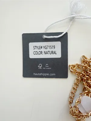 NWT Haute Hippie Woven Chain Strap Clutch thumbnail 3