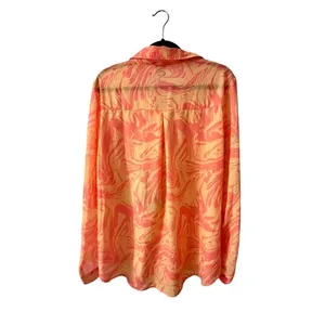 Princess Polly Sheer Swirl Blouse Large thumbnail 2