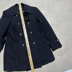 Lauren Ralph Lauren Double-Breasted Wool Blend Peacoat Size 2 Small Vintage thumbnail 4