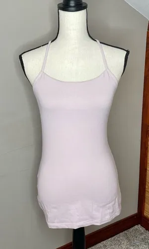 Lululemon Power Pose Activewear Workout Racerback Tank Top Petals Pink 6 W1AMXS thumbnail 1