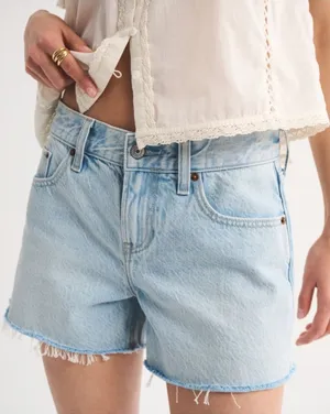 Abercrombie Low Rise Loose Shorts thumbnail 1