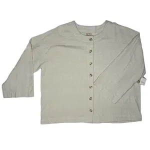 NWT Free People‎ Free-est Large Pippa Jacket Shacket Knit Slouchy Boxy Cover Up thumbnail 5