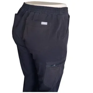 FIGS. Women's Black Cargo Pants thumbnail 3