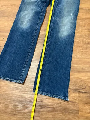 Abercrombie Remsen Low Rise Slim Straight Jeans Women’s Size 14 Distressed thumbnail 7