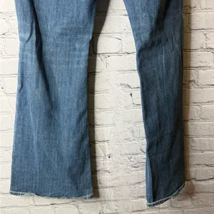 American Eagle 77 high rise flared leg jeans size 12 thumbnail 13