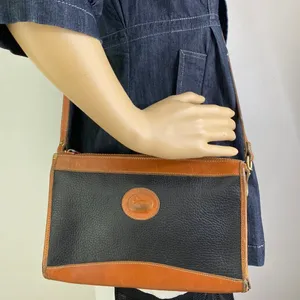DOONEY & BOURKE Black All Weather Leather Bag thumbnail 7