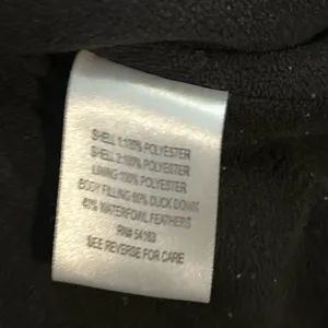 Calvin Klein Black and White Puffer Jacket thumbnail 6