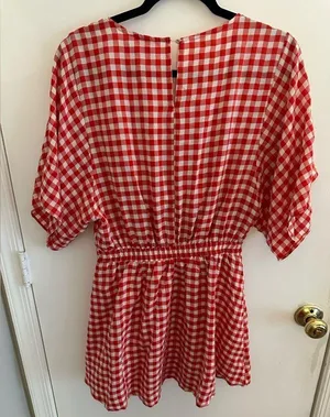 Buddy Love Red Gingham Dress | Gameday | Gingham | Sundress | Boutique thumbnail 6