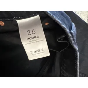 MOTHER SUPERIOR Tomcat Lies Lies Lies Black Denim Straight Leg Jeans Size 26‎ thumbnail 5