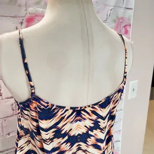 Parker Harrison silk romper in Deep Sea Sunrise Parke size small thumbnail 7