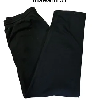 Old Navy Mens Black Fleece Jogger Sweatpants Size Large (36x31) thumbnail 1