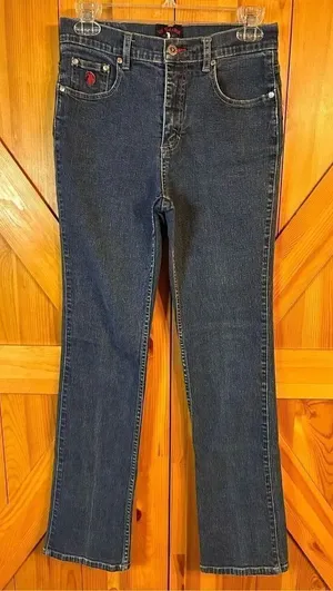 US Polo Assn. Jeans Women's 7/8 Blue Cotton Blend (4593) thumbnail 1