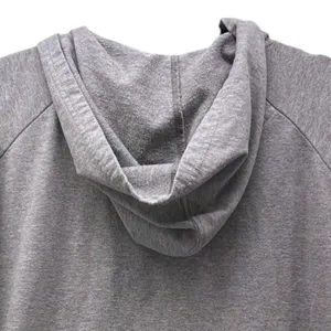 Sanuk Organic Cotton Hoodie Sweatshirt‎ Gray Small thumbnail 5