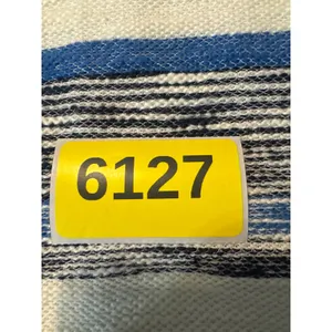 Loft Outlet Womens Blue White Striped Split V-Neck Sleeveless Sweater Top Size M thumbnail 5