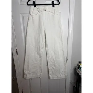 DRIFTWOOD Martha Wide Leg White Jeans Size 27 thumbnail 2