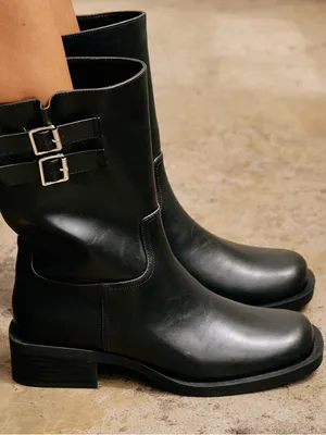 Coconuts‎ by Matisse Basil Moto Boots in Black thumbnail 1