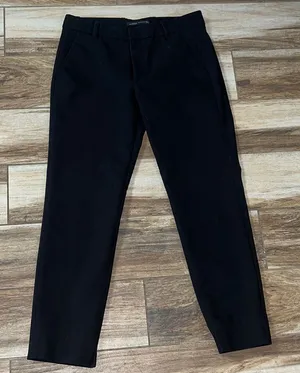 Zara black straight ankle black pants thumbnail 1
