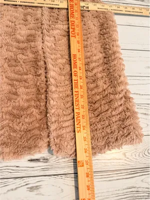 Final Touch Women’s Medium Blush Pink Faux Fur Vest USA thumbnail 8