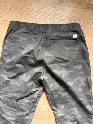 Vuori Ripstop Camo Pants Womens Large Green Preppy Outdoor Casual Straight Leg thumbnail 7