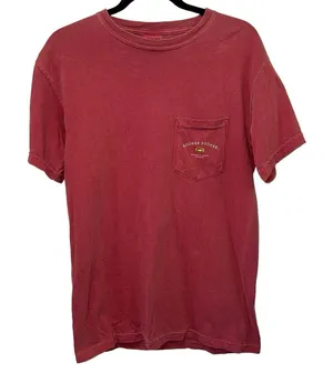 Calamity Jane's Apparel OU‎ Burgundy Tee Shirt thumbnail 1