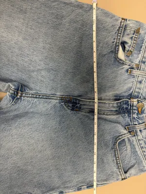 Abercrombie & Fitch Light Blue Relaxed Women’s Jeans Size 10 thumbnail 10