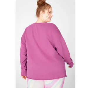 Fabletics Sophie Pullover Cochineals Oversized Size 1x NWOT. Reg $89.95 thumbnail 7