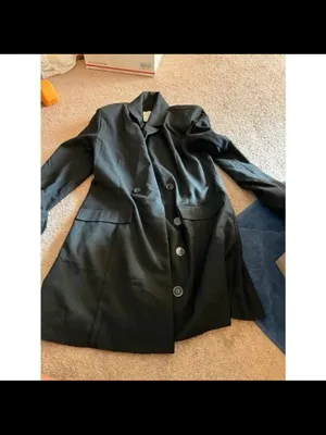 Abercrombie Black Women’s Blazer Jacket - Classic Tailored Coat thumbnail 5