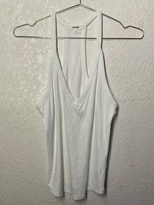Joah Brown V Neck Racerback Tank M/L thumbnail 3