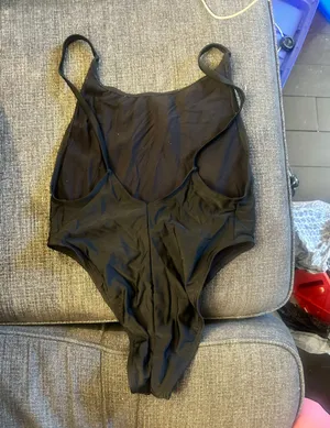 Dippin' Daisy's Black high cut bodysuit/bathing suit thumbnail 2