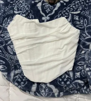 White Corset Top thumbnail 1
