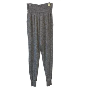 Aerie‎ Gray Heathered Jogger Pants XS High Rise Soft Lounge Sweatpants Women thumbnail 2