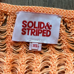 Solid and striped crochet dress thumbnail 3