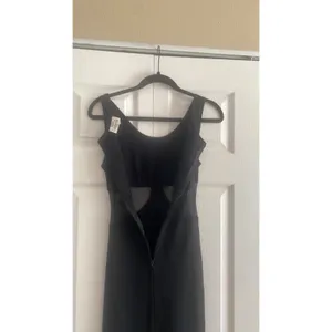 Miss California Mesh Cutout Midi Dress Womens Size M Black Vintage Y2K thumbnail 6
