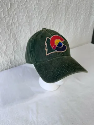 Snapback Colorado Trucker Hat Green Cup Adjustable Denim Legacy Baseball thumbnail 4
