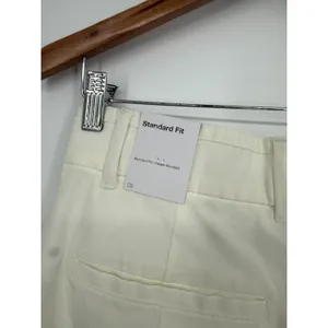Nike Dri Fit Victory Golf Shorts‎ Womens S White Logo Mesh Lined Standard Fit thumbnail 6