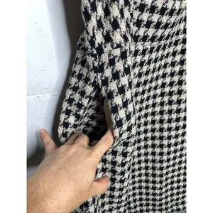 NEW Boutique Brand KORI Houndstooth Mini Dress Size Medium Sleeveless thumbnail 5