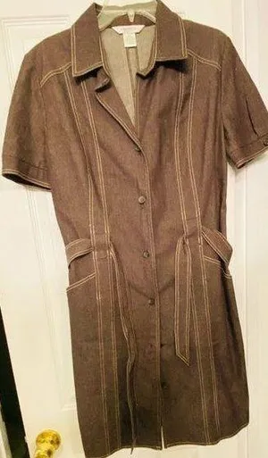 Linea Donna dress Gray Size 12 thumbnail 1